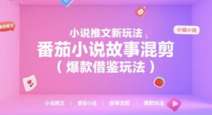 小说推文详细教程(新玩法,故事混剪,爆款借鉴)-狂金网创