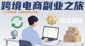 一个人做亚马逊（跨境电商副业）-狂金网创